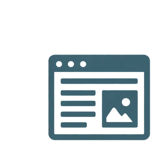 teal blog icon