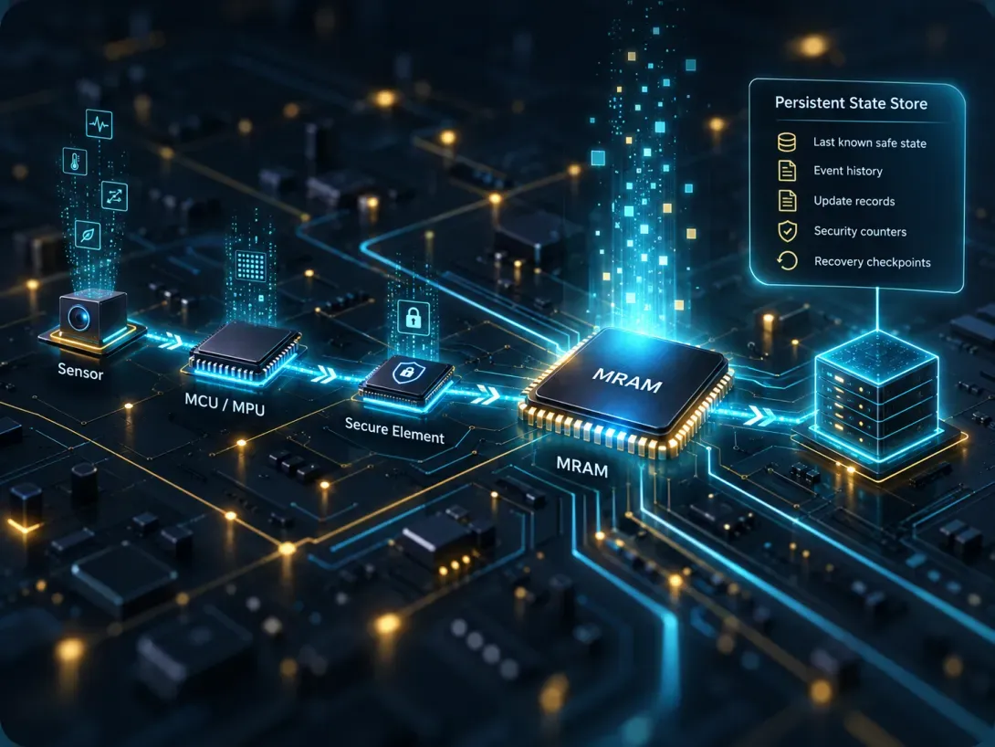 Persistent State MRAM Pipeline